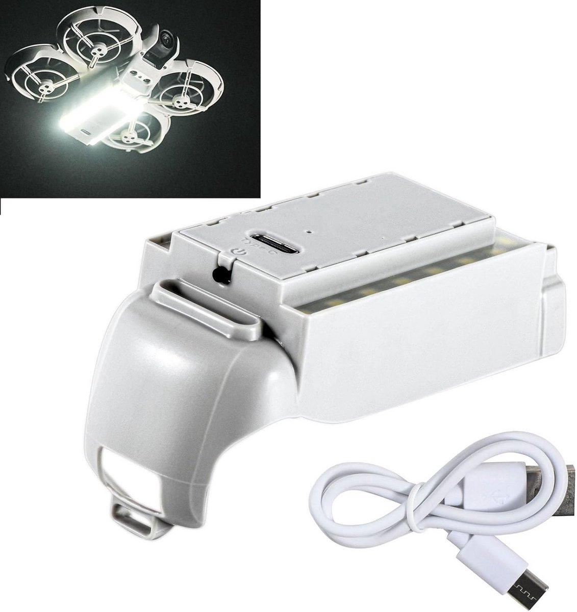 Landingsgestel met Oplaadbare LED-verlichting voor Drone