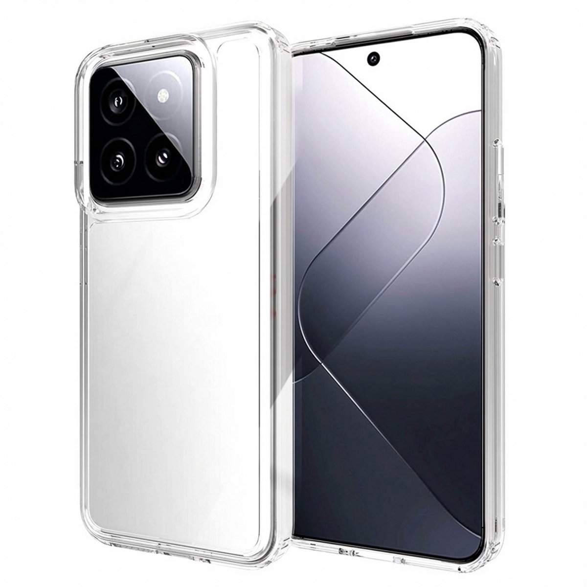 Accezz Hoesje Geschikt voor Xiaomi 14 Hoesje - Accezz Xtreme Impact Backcover 2.0 - Transparant