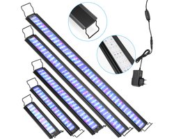 RGB LED lamp voor aquarium 18W met houder en timer voor binnen