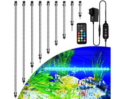 Waterdichte RGB LED duikverlichting aquarium 3W met timer