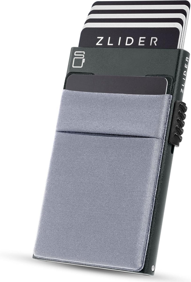 Slanke Aluminium Kaarthouder met Pop-up Functie en RFID-Beveiliging