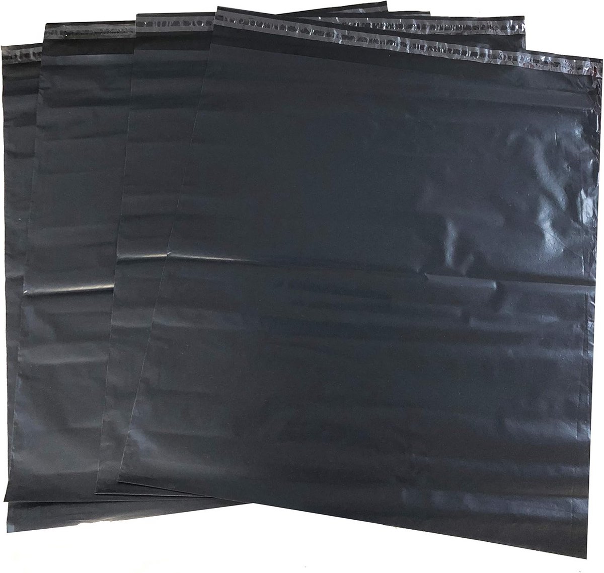 100 Stuks Aluminium Verzendzakken 50 x 60 cm Zwart Extra Dik