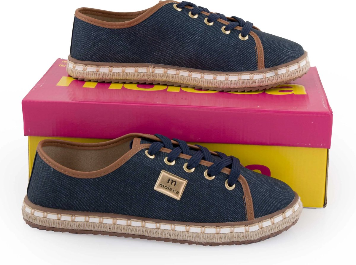 Damesschoenen Moleca Tecido 36 Blauw