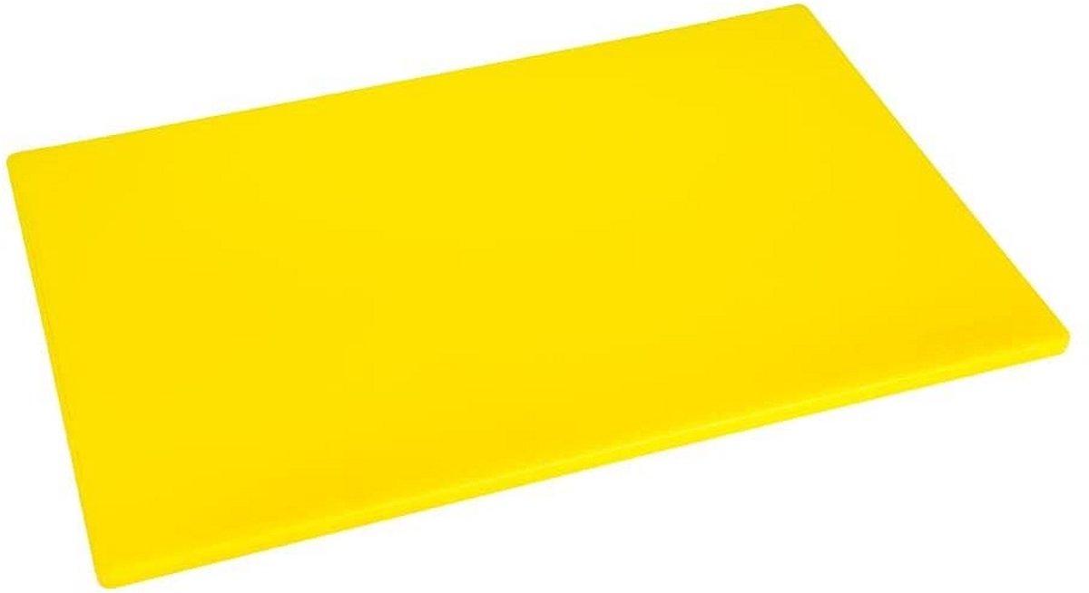 Professioneel Antibacterieel Snijplank Geel 45x30 cm LDPE - Keuken Snijvlak