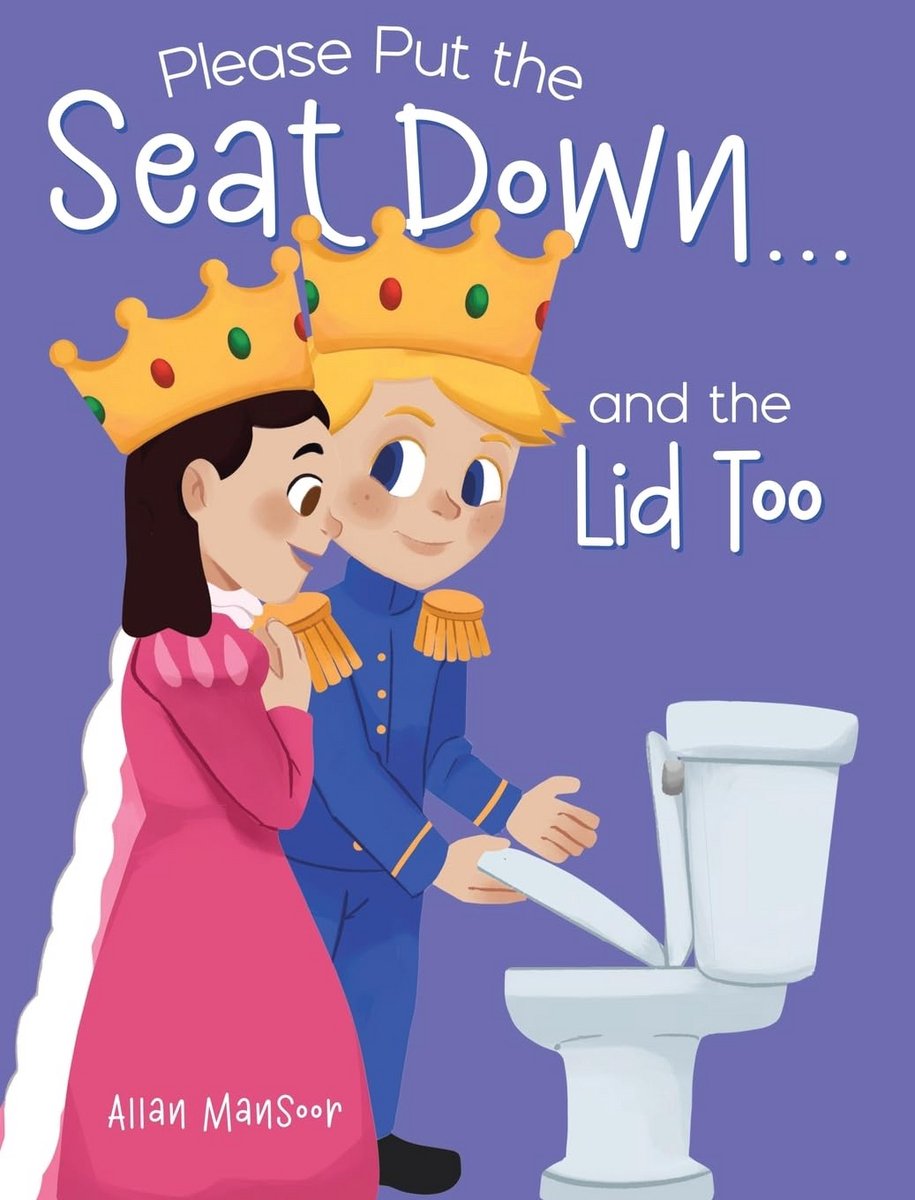 Grappig Rijmboek: Leer Kinderen Het Toiletbril en Deksel Neer te Laten