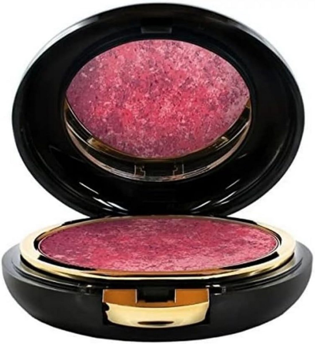 Mattifiërende Blush met 3 Flatterende Tinten en Blushkwast