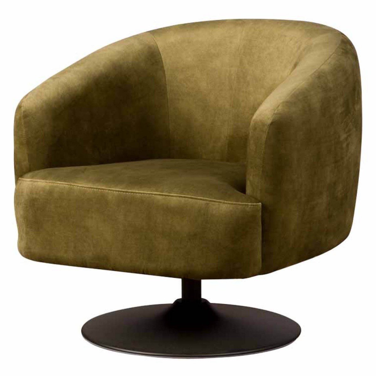Tower Living Barga Fauteuil - Bliss 19 green (draaibaar) Groen