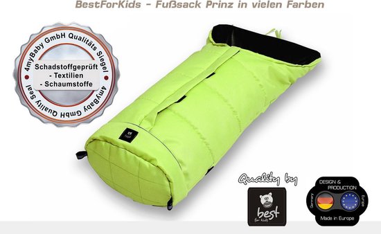 Waterdichte en Warme Voetenzak voor Kinderwagen en Buggy - Fleece Voering — afbeelding 3
