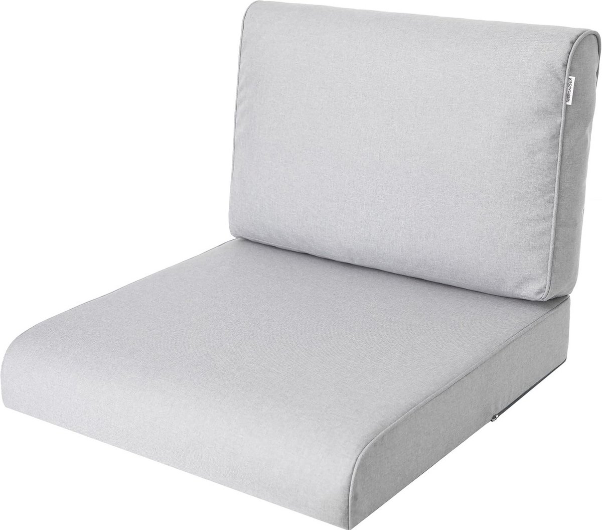 Comfortabel 2-delig zitkussen 70x70 cm voor fauteuil en stoel - Waterafstotend en anti-slip