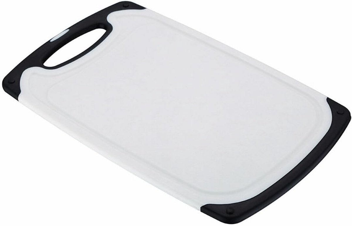 Snijplank PET Wit Zwart 31.5x20x1 cm