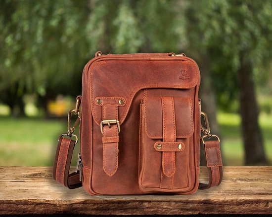 Eysee Heren en Dames Canvas Schoudertas Mannen Messenger Bag Werktas