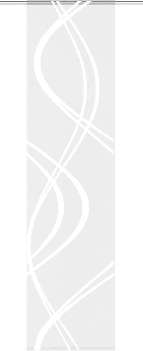 Grote Witte Schuifwand voor Kast of Kamerverdeler - Stof Bekleding