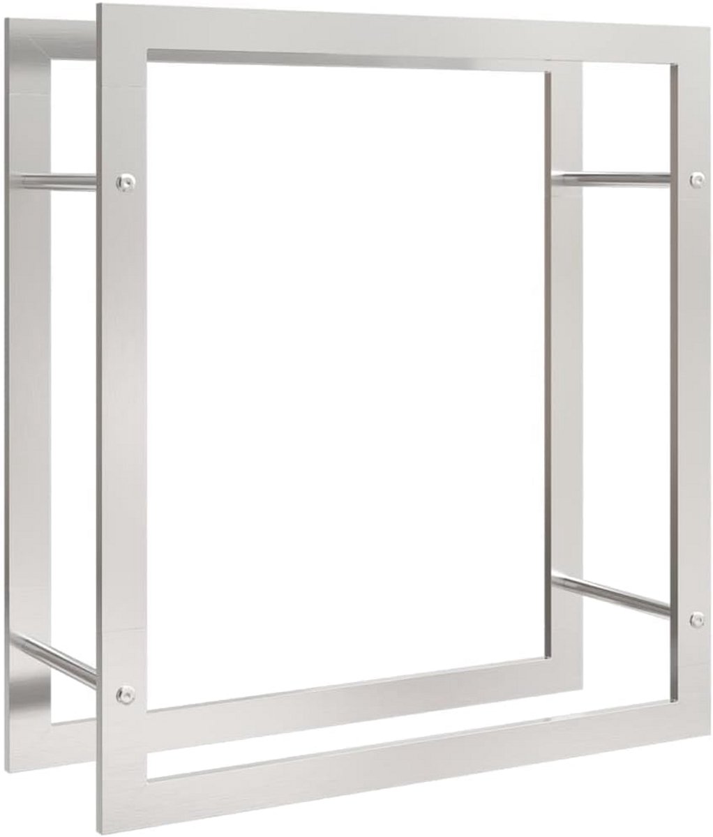 Houtopslag Rixor - Metalen Houtrek voor Buiten en Binnen 80x28x86 cm