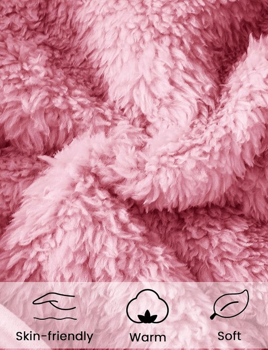 Warme Fleece Romper met Capuchon en Berenoren voor Baby's (0-18 Maanden) — afbeelding 4