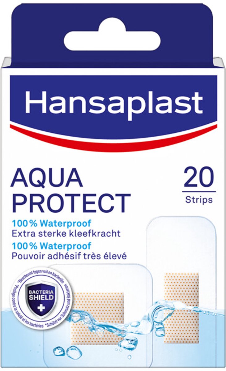Hansaplast Aqua Protect - 6 x 20 stuks - Voordeelverpakking
