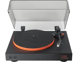 JBL Spinner - Bluetooth Platenspeler - Draaitafel voor Vinyl LP - Met Phono Voorversterker - 33/45 RPM - Aluminium Design - Zwart