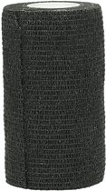 Bandage zelfklevend 10 cm x 4 meter Zwart