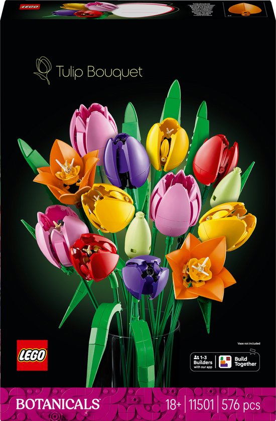Décoration florale LEGO Botanicals Bouquet de tulipes - 11501