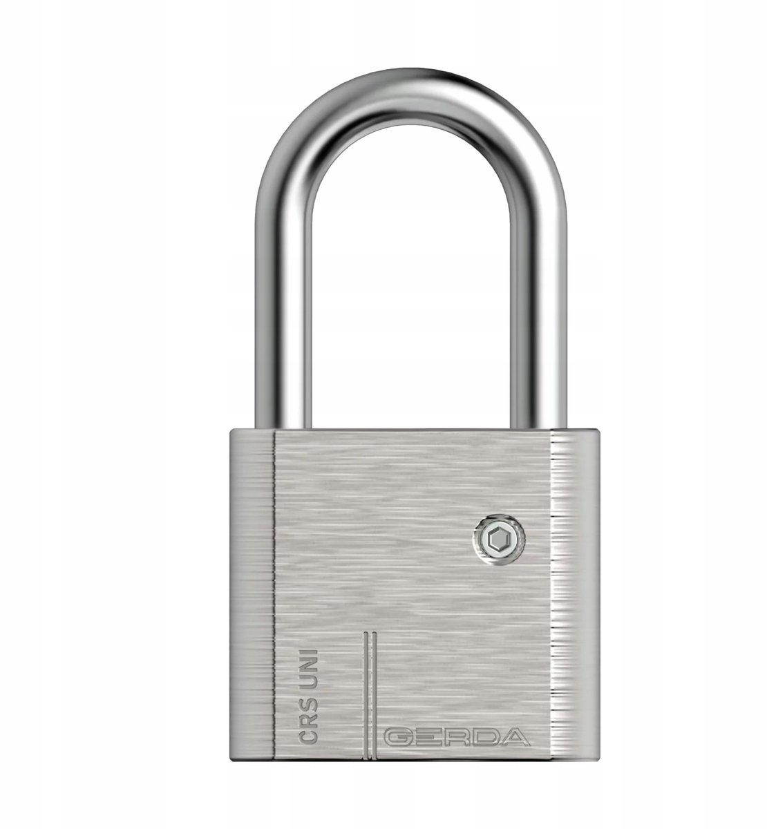 Gerda CRS UNI S50 Hangslot voor Halve Cilinder - Messing