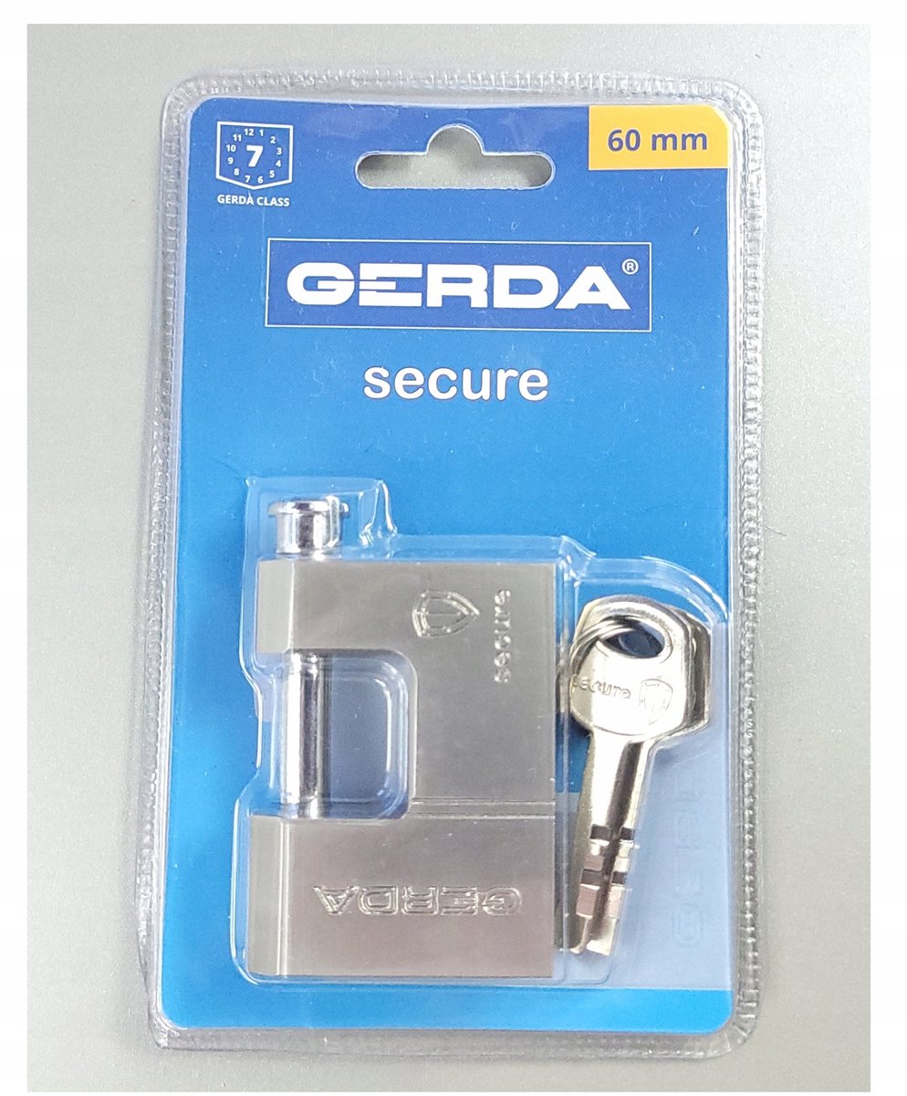Gerda KSWT T60 Satijn Beveiligingslot - 60mm