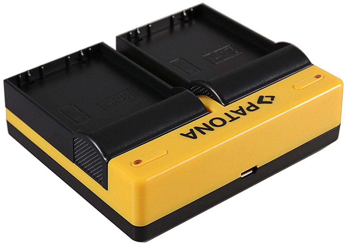 Patona Dual USB lader voor Olympus BLH-1