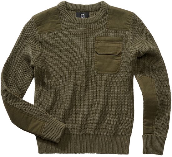 Brandit BW Pullover, antraciet, L