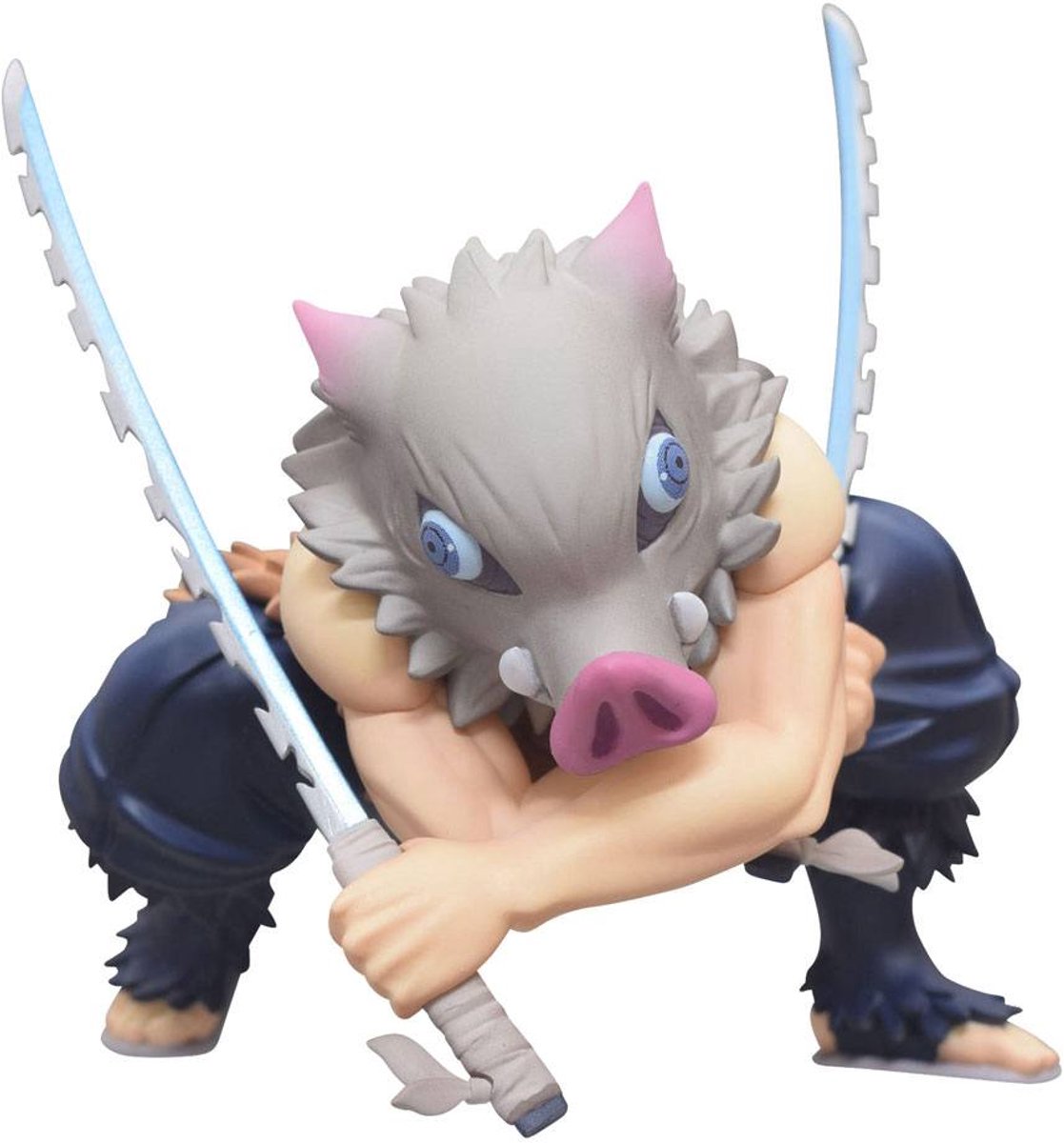 Furyu Demon Slayer: Kimetsu no Yaiba Noodle Stopper PVC Statue Hashibira Inosuke 11 cm Beeld