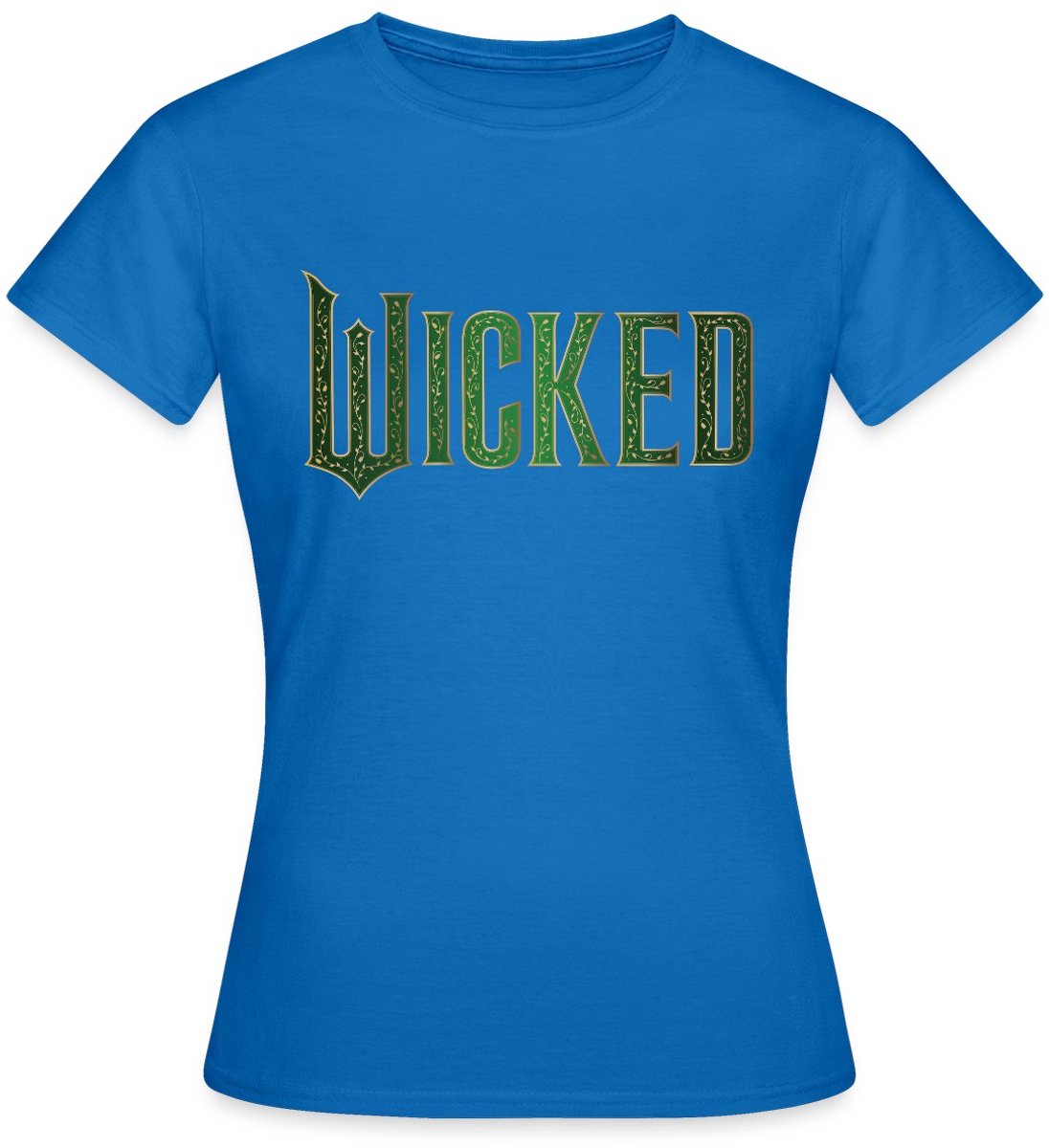 Wicked Ontwerp Logo T-Shirt Dames