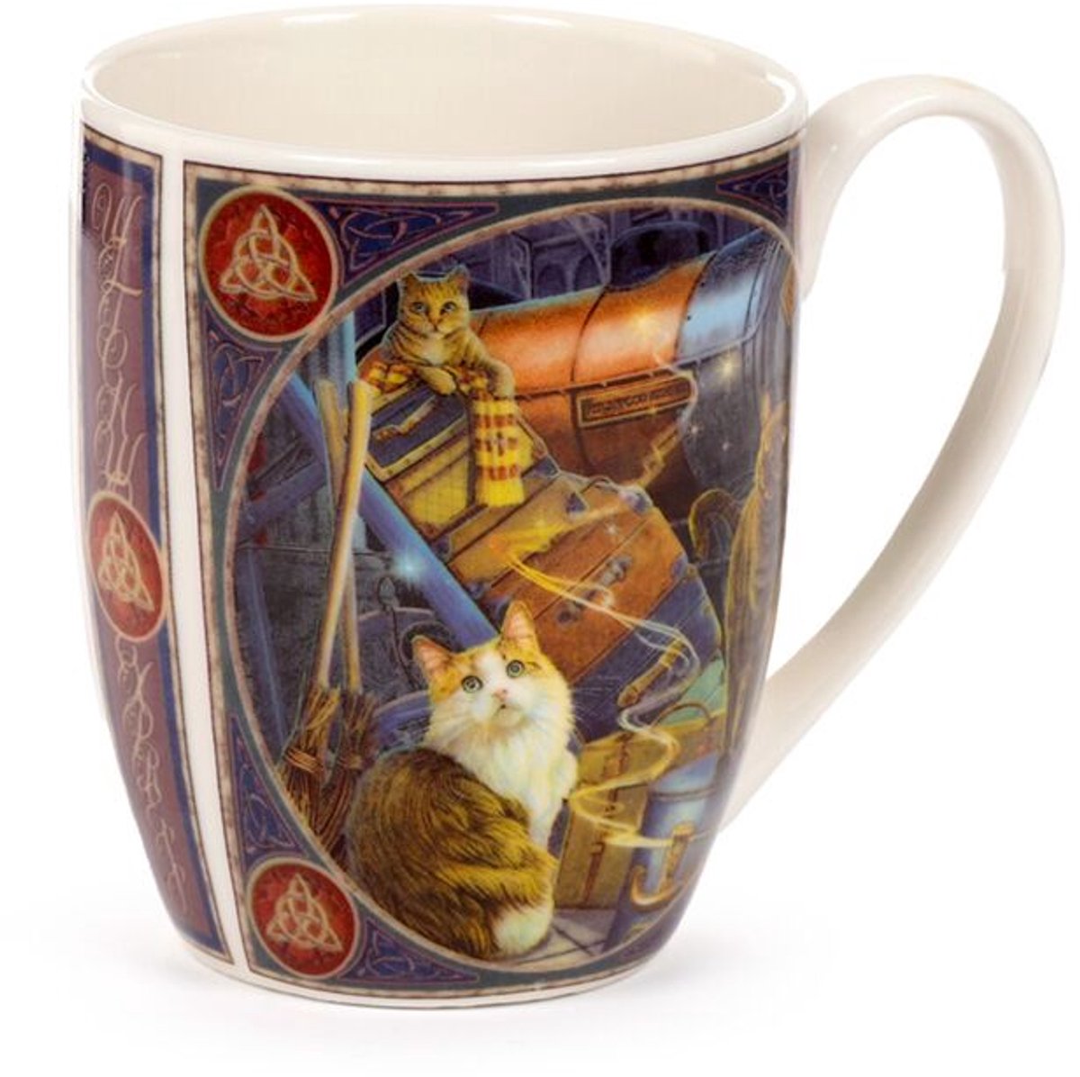 Mok - Lisa Parker - Witchwood Express Katten - Porselein - 300ml