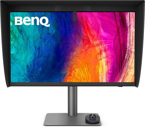 BenQ PD2770U 27 inch monitor Zwart