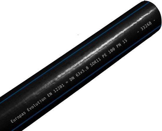 PE 100 PN16 RC drinkwaterbuis 20 mm 1/2 50m voor tuinirrigatie