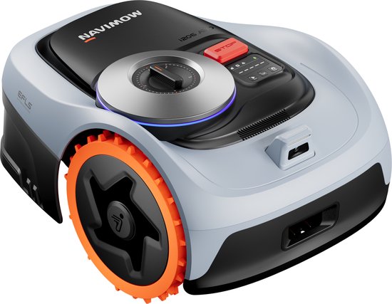 Segway Navimow i206 AWD - Robotmaaier - Zonder Grensdraad & Zonder Antenne - Snelste & eenvoudige Installatie - 600m² - driewielaandrijving - 45% Helling - AI Obstakelvermijding -Super Stil 59dB-3 Jaar Garantie