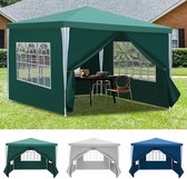 Grizzly Europe Tuinpaviljoen 3x4m Midnight