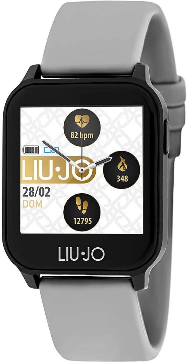 Automatisch dameshorloge met grijze roestvrijstalen armband