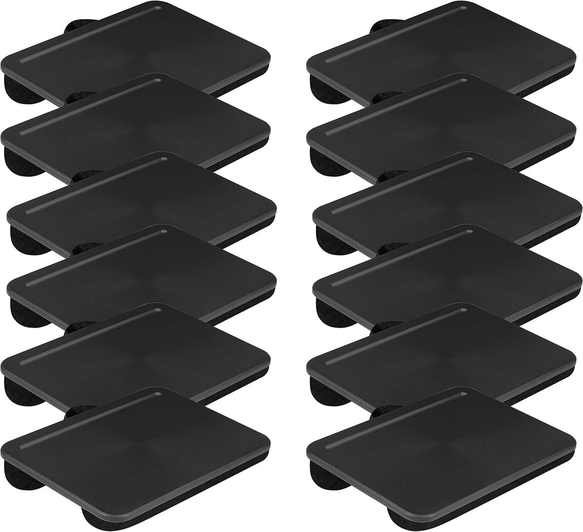 Compacte Laptoptafel Zwart voor Thuiswerken en Onderweg - Geschikt tot 13.3 Inch