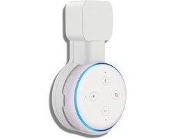 Ruimtebesparende Wandhouder Wit voor Echo Dot 3e Generatie - Ideaal voor Smart Home