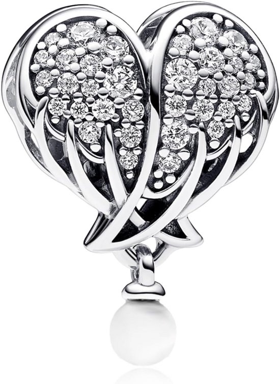 Foto: Kerst bedel sneeuwpop en kerstmuts sterling zilver pandora stijl