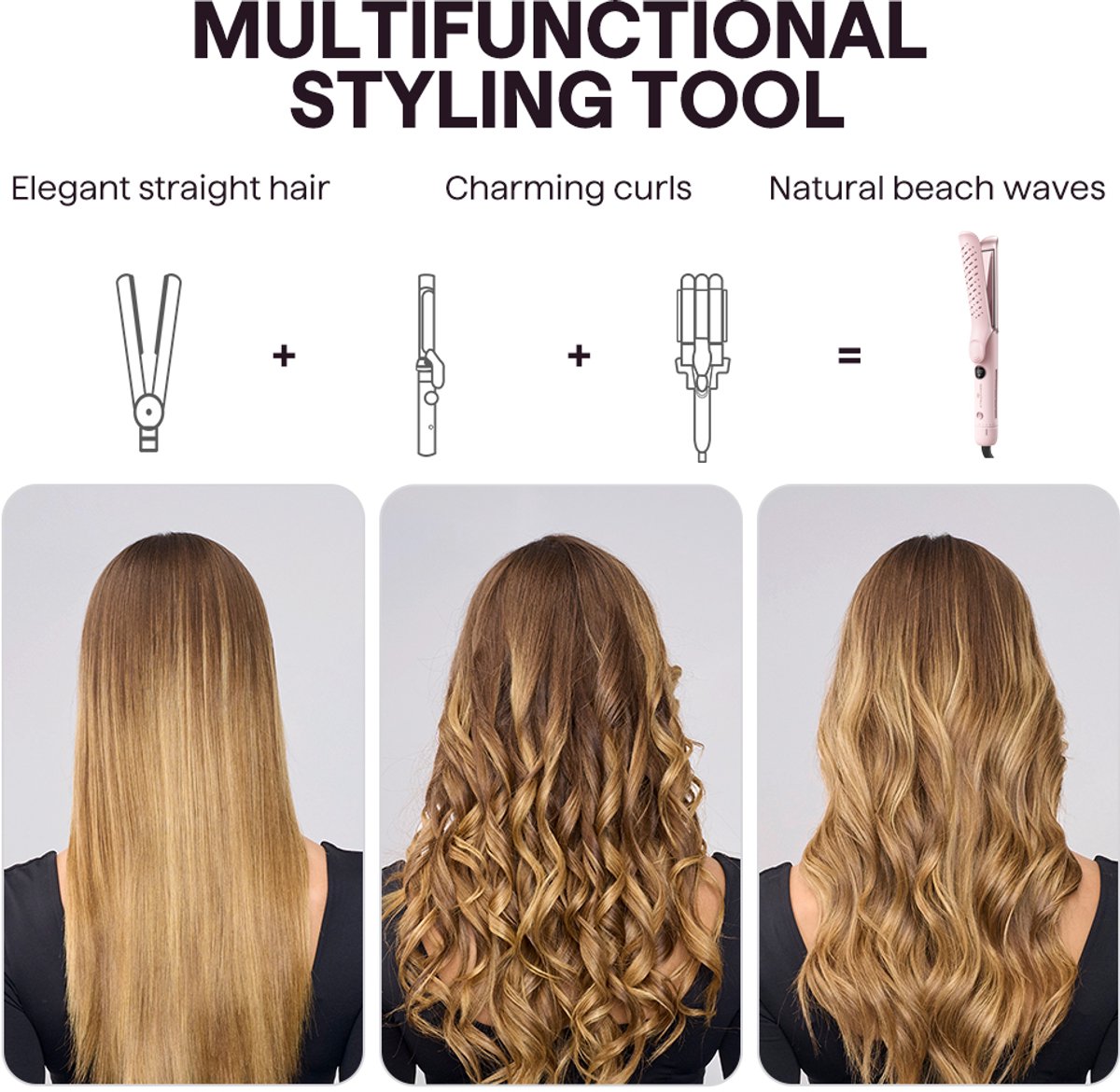 Wavytalk Whirlwind Pro Airflow Styler met 360° Cool Airflow - afbeelding 2