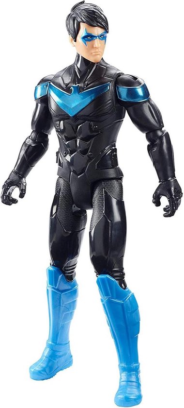 Groot Actiefiguur Nightwing 30 cm - 11 Bewegingspunten - DC Superheld Speelgoed vanaf 4 jaar