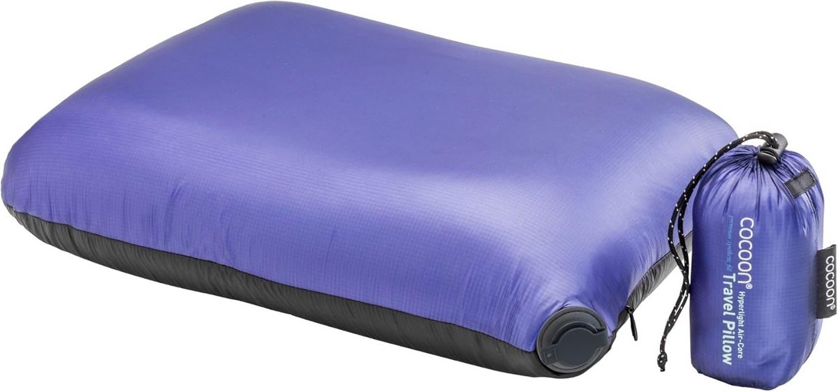 Lichtgewicht Opblaasbaar Reiskussen 28x38 cm – Perfect voor Auto, Vliegtuig en Camping
