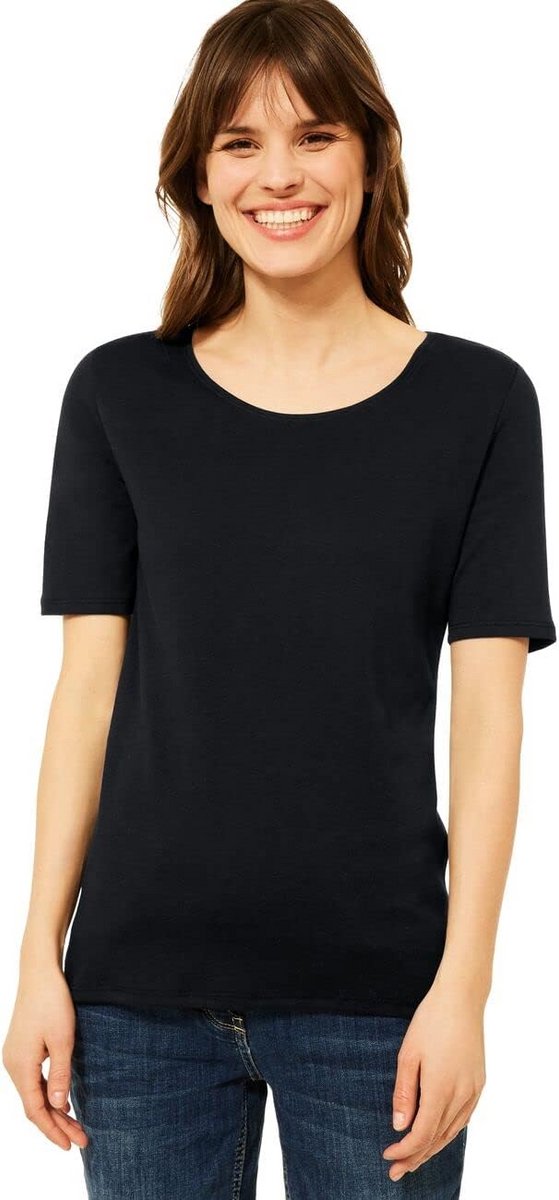 Dames Basic T-shirt van Katoen