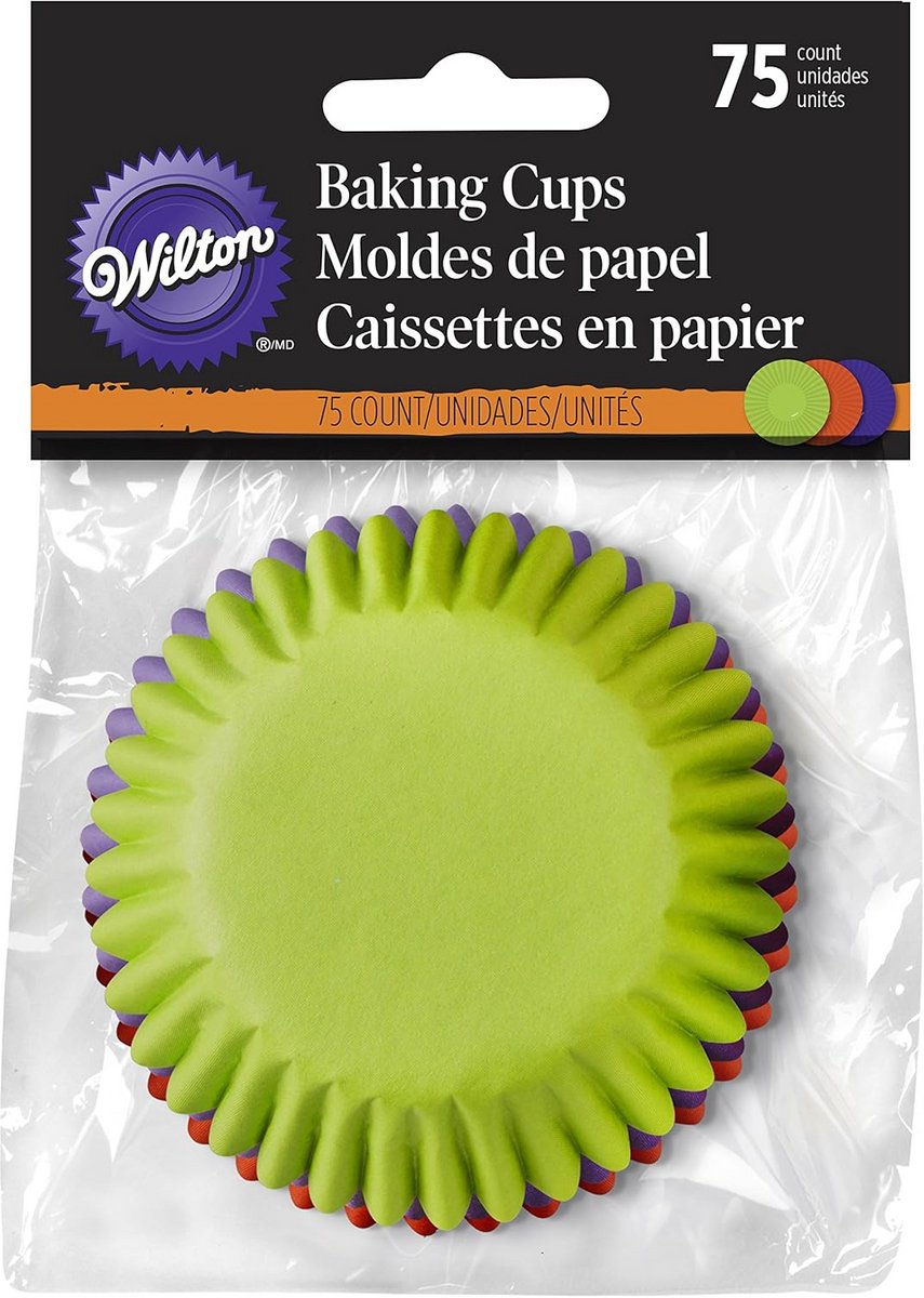 Halloween Cupcake Cases - Multi kleuren, 3,86 x 9,86 x 13,08 cm