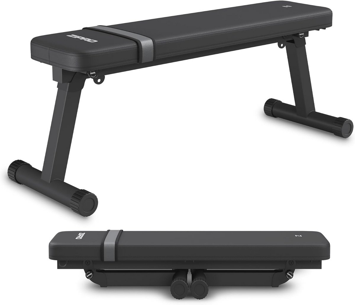 Multifunctionele opvouwbare halterbank voor fitness, krachttraining en buikspieren