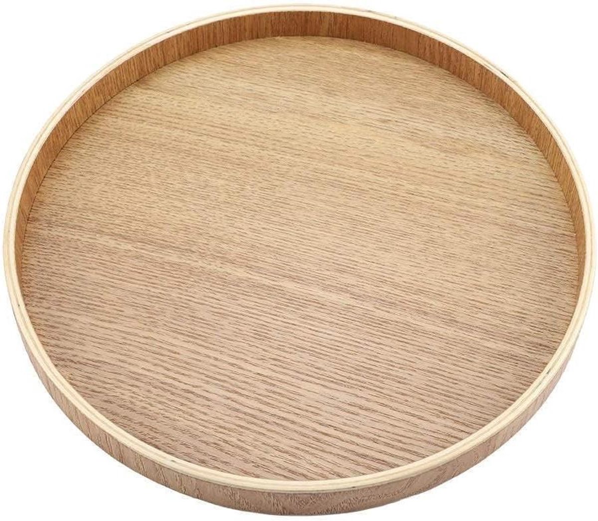 VVGoods - Rond Houten Serveerdienblad 33 cm - Veelzijdig voor Fruit, Snoep, Voedsel