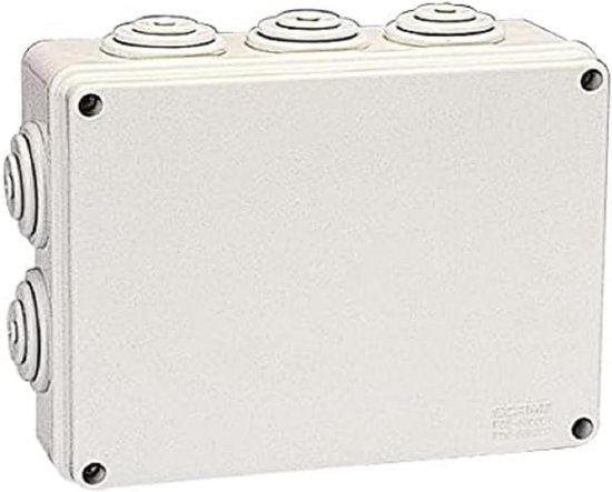 Niko Hydro 2-voudige wandcontactdoos verticaal met randaarde, kinderveilig met M20 wartel (insteekklemmen) zwart - 761-37845 kopen