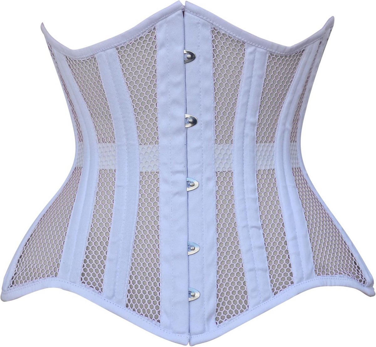 Ademend Taille Trainer Korset met Dubbele Stalen Baleinen | Buik Weg Cincher & Houding Corrector