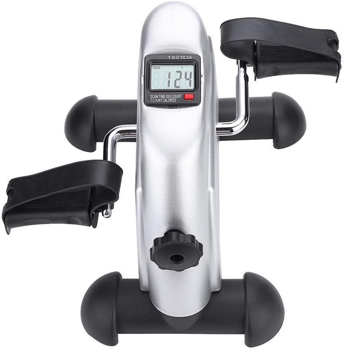 Draagbare Pedaaltrainer met LCD-monitor voor Thuis - Been- en Armtrainer voor Fitness en Revalidatie