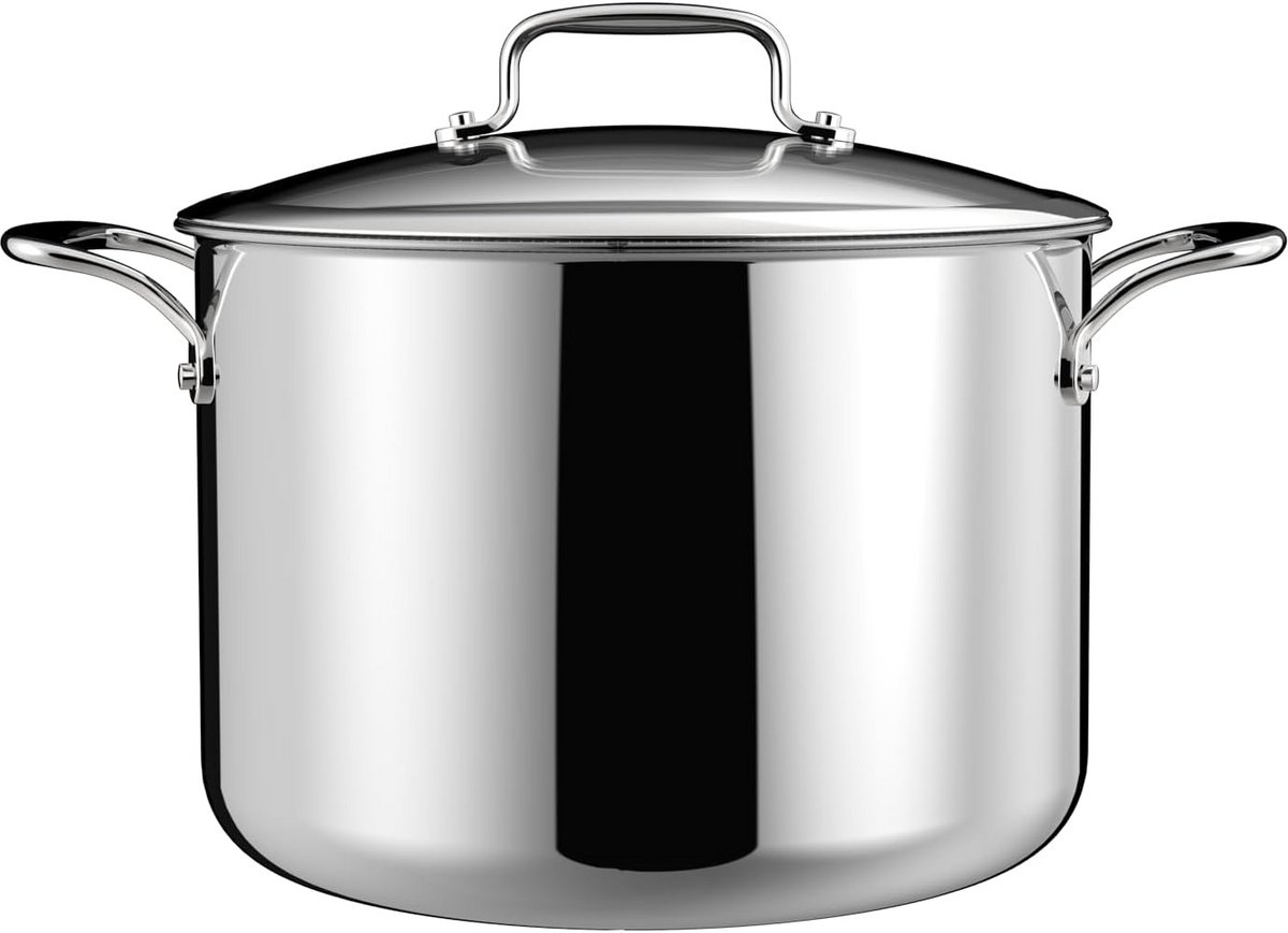 Roestvrijstalen Steelpan 24 cm - Duurzaam Kookgerei