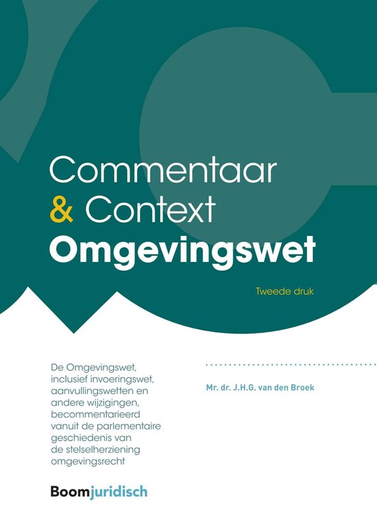 Commentaar & Context - Commentaar & Context Omgevingswet - cover