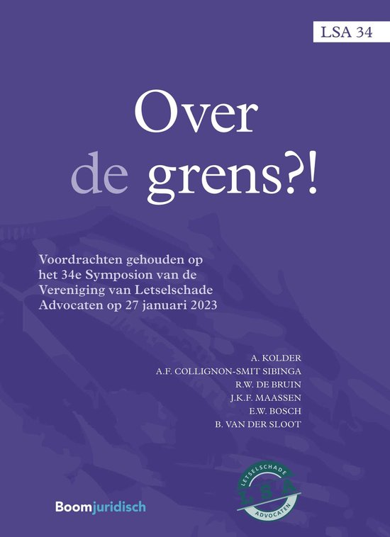 LSA-reeks 34 - Over de grens?! - cover